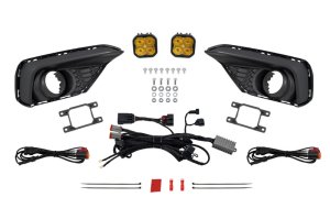Ford Mustang Fog Lamp Kit - Diode Dynamics - SS3 Add-On Sport - Yellow - 2026+
